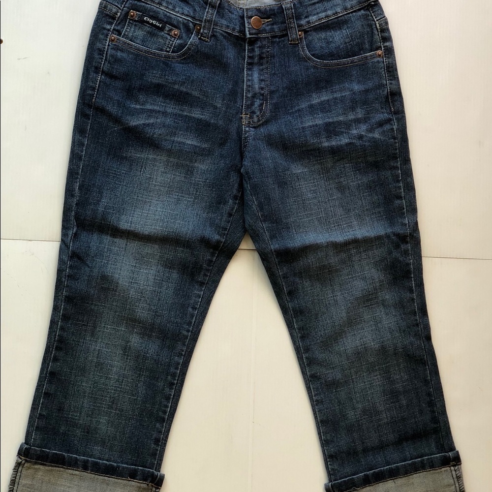 City Girl Juniors Classic cropped cuffed jeans 5/6 - Picture 4 of 8